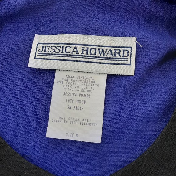 Vtg 80s power pants suit - Jessica Howard brand - Picture 12 of 13